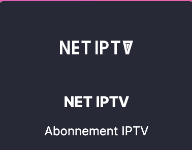 france iptv abonnement 12 mois premium application NET IPTV